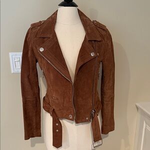 Blank NYC Brown Suede Women's Jacket